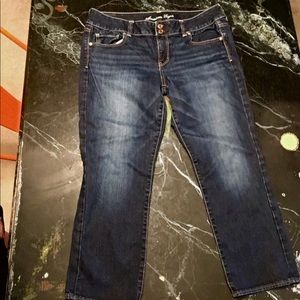 American Eagle Jeans ARTIST Crop Like New size 14